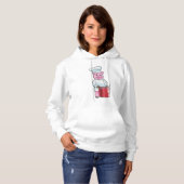 Pig as Cook with Cooking pot Hoodie (Voorkant volledig)