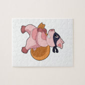 Pig as Runner Legpuzzel (Horizontaal)