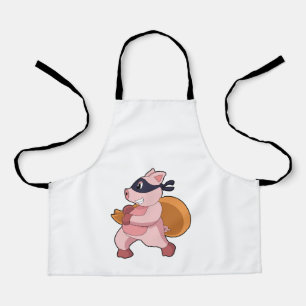 Pig as Runner Schort