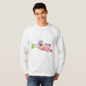 Pig Bowling Bowling ball T-shirt (Voorkant volledig)