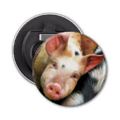 PIG BUTTON FLESOPENER (Voorkant)