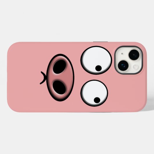 Pig Case-Mate iPhone Case (Achterkant (horizontaal))