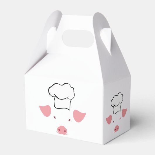 Pig Chef Bedankdoosjes (Voorkant Zijde)
