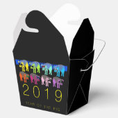 Pig Chinees Nieuwjaar aangepaste Jaar Pop TOFB Bedankdoosjes (Geopend)