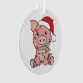 Pig Christmas Winter Animals (devant)