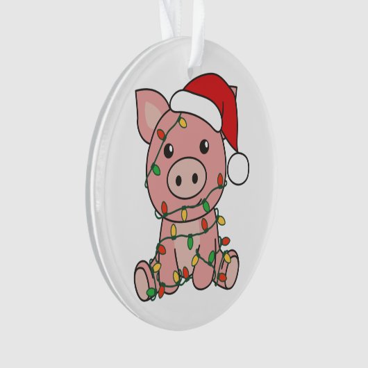 Pig Christmas Winter Animals (devant)