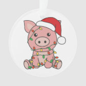 Pig Christmas Winter Animals (devant)
