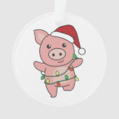 Pig Christmas Winter Animals (devant)