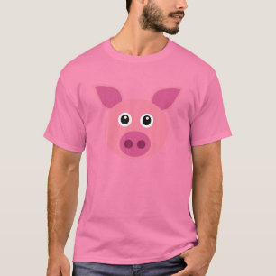 PIG COSTUME HALLOWEEN, VOORDAT IK EEN PIG PIGGY PI T-SHIRT