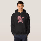 Pig Dab Dabbing Varkens Hoodie (Voorkant volledig)