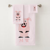 Pig Design Monogrammed (En situation)