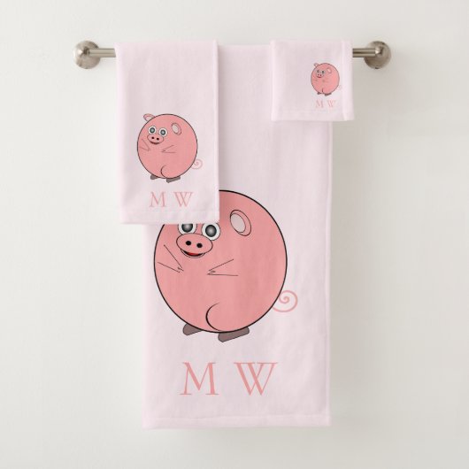Pig Design Monogrammed (En situation)