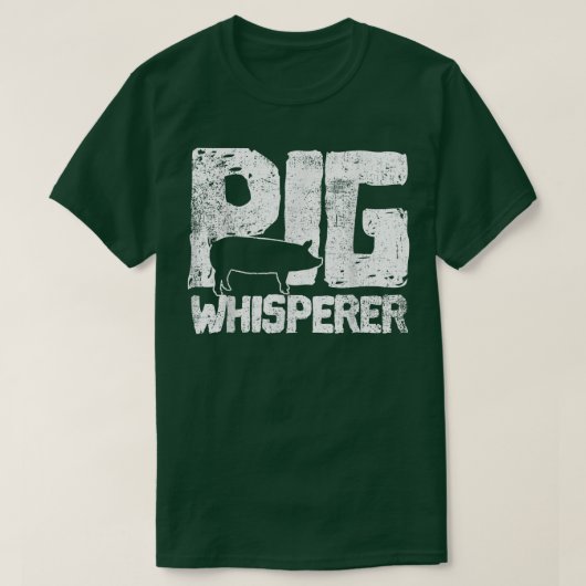 Pig Eigenaar Pig Lover T-shirt (Design voorkant)