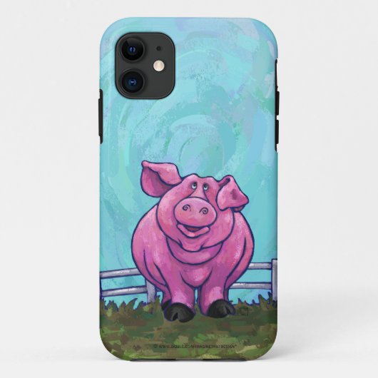 Pig Electronics Case-Mate iPhone Case (Achterkant)