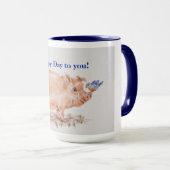 Pig en Robin-Mok, Mok (Voorkant rechts)