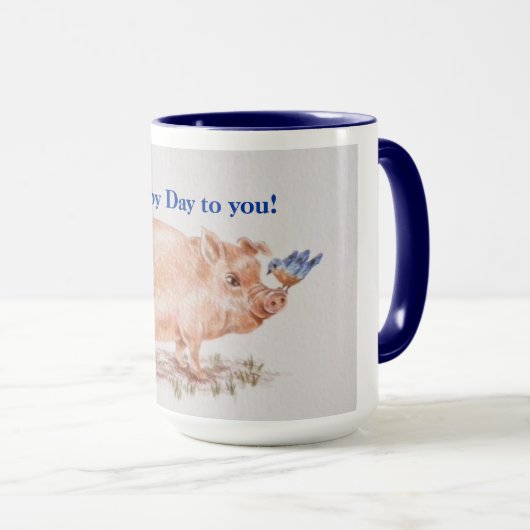 Pig en Robin-Mok, Mok (Voorkant rechts)