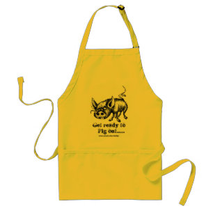 Pig grappige apron standaard schort