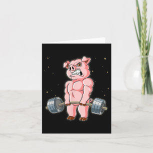 Pig Gym Gewichtstraining Deadlift Kaart