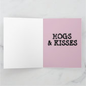 PIG HOG LOVE KAART KAARTEN (Binnen)