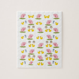Pig Jigzaag Puzzle Legpuzzel