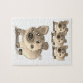 Pig Jigzaag Puzzle Legpuzzel (Horizontaal)