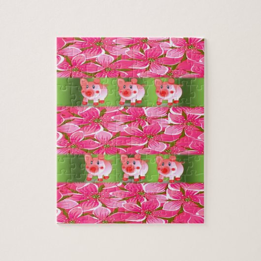 Pig Jigzaag Puzzle Legpuzzel (Verticaal)