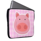 Pig Laptop Sleeve (Voorkant Rechts)
