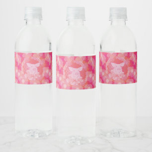 PiG Levensbloem Waterfles Etiket