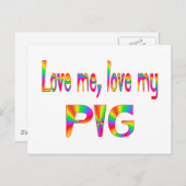 Pig Love Briefkaart (Voorkant / Achterkant)