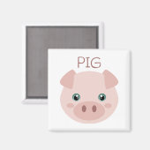 Pig Magneet (Voorkant / Achterkant)