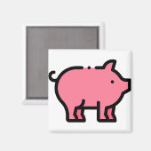 Pig Magneet (Voorkant / Achterkant)