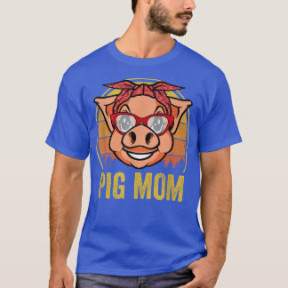 Pig mam Retro  zonnebril Cool Boar Pig Lov T-shirt