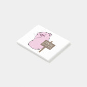 Pig May Bite Post-It Notes (Incliné)
