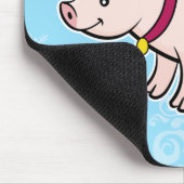 Pig mousepad muismat (Hoek)
