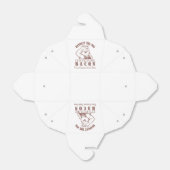 PIG-naar-BACON aangepaste startdozen Bedankdoosjes (Uitgevouwen)