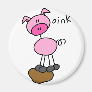 Pig Oink Magnet Magneet