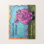 Pig Party Center Legpuzzel (Verticaal)