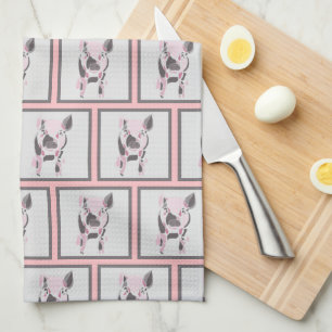 Pig Pattern Kitchen Towel Theedoek