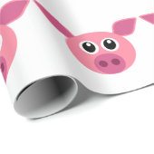 PIG PATTERN KUILEN CADEAUPAPIER (Rol Hoek)