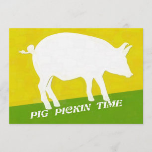 PIG PICKIN TIJD KAART