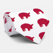 Pig Reddd Stropdas (Opgerold)