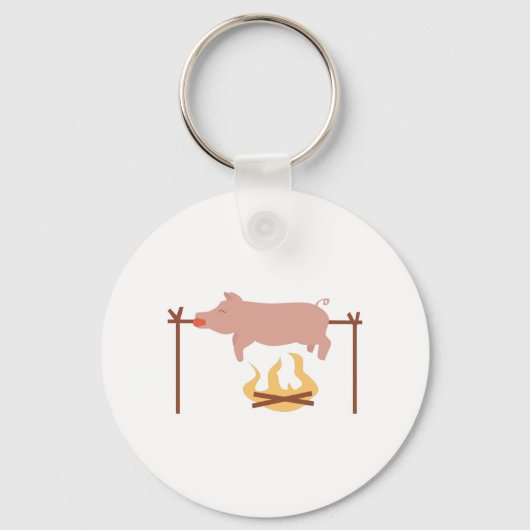 Pig Roast Sleutelhanger (Voorkant)
