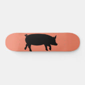 Pig Silhouette Skateboard (Horizontaal)