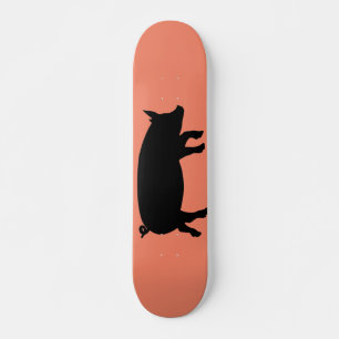 Pig Silhouette Skateboard