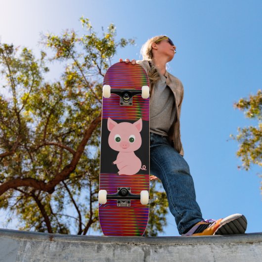PIG SKATEBOARD DECK KUILEN (Buiten 1)