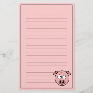 Pig Stationery Briefpapier