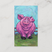 Pig Stationery Visitekaartje (Achterkant)