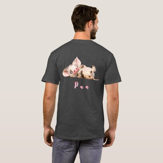 Pig T-shirt (Achterkant volledig)