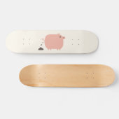Pig Toilet Time Skateboard (Horizontaal)