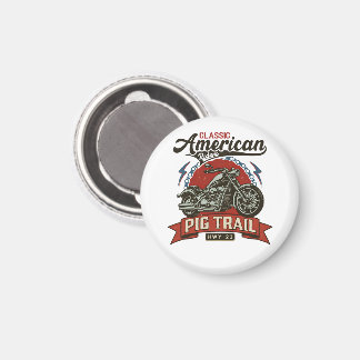 Pig Trail Scenic Byway Arkansas motorfiets geschen Magneet